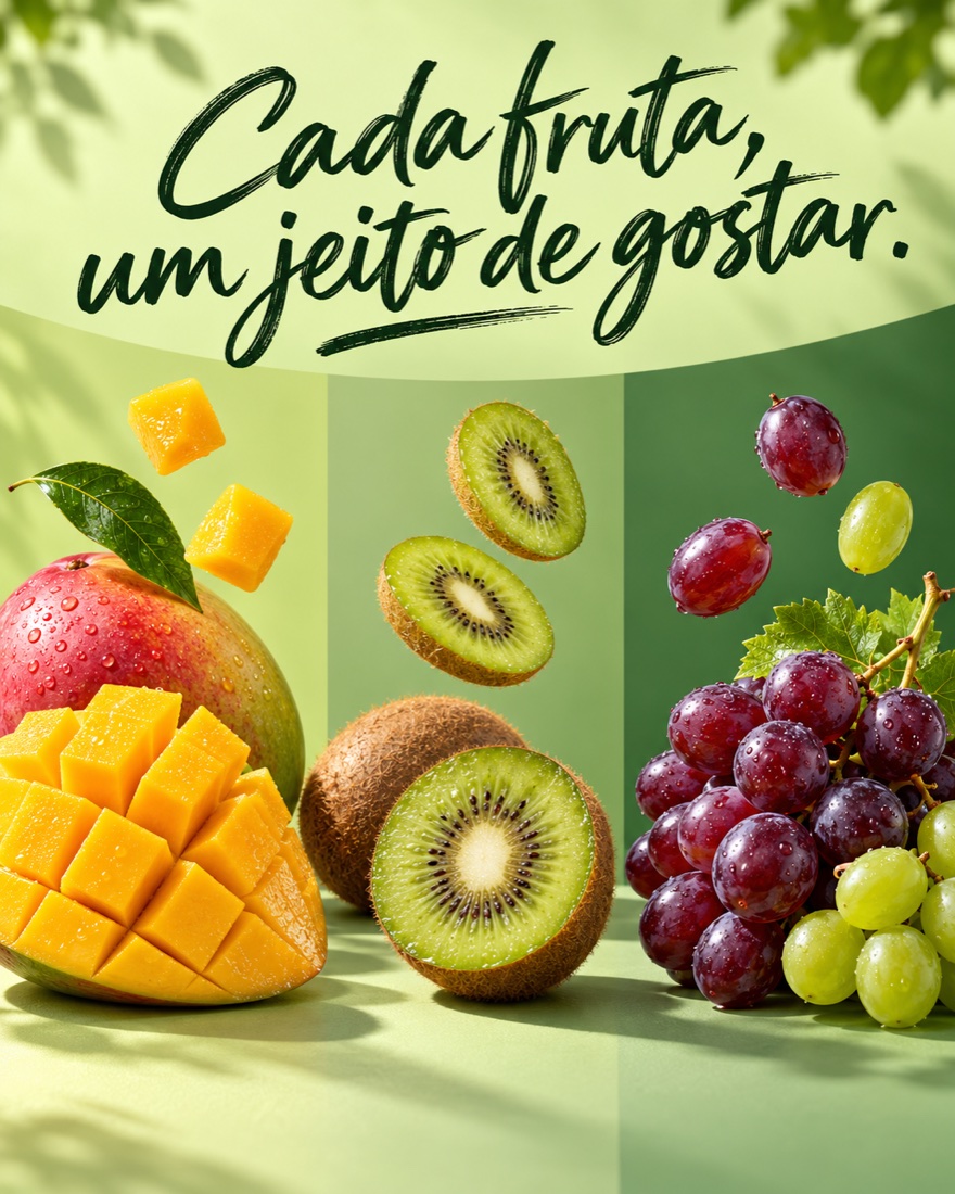 Cada fruta, um jeito de gostar