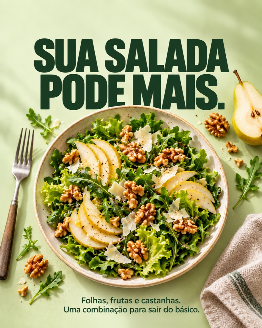 Sua salada pode mais